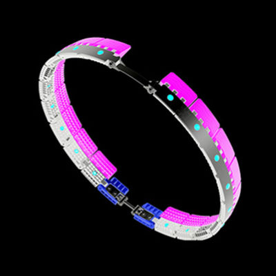 دستگاه Run Flats Bands برای چرخ‌های سنگین وسایل نقلیه ضد گلوله دوباره نصب شده