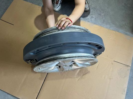 درج های تخت لاستیک پلیمری نظامی 335/80R20 225/75R16C Run Flat Wheel Inserts