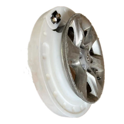 درج چرخ تخت پلیمری سفید برای تایر BMW X5 X6 X7 235/55R17 215/65R17